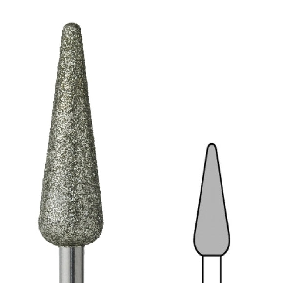 Diamantschleifer, mittlere Körnung, 4,7 mm