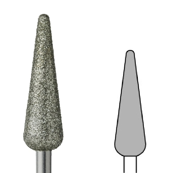 Diamantschleifer, mittlere Körnung, 6 mm